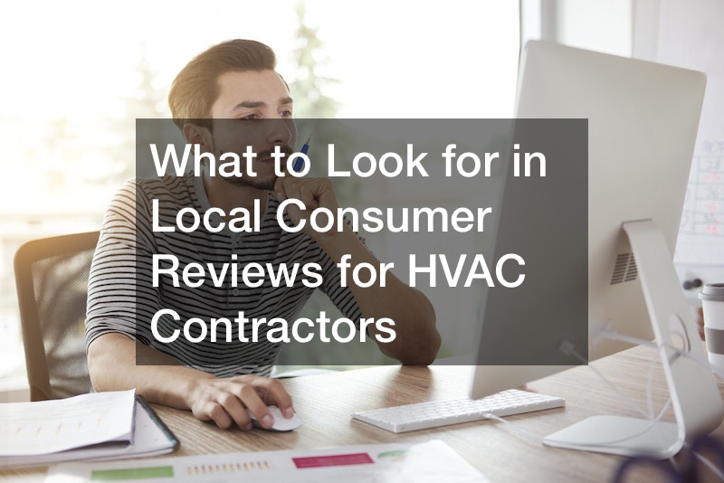 What to look for in reviews for HVAC contractors